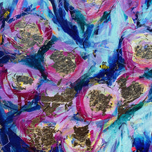 Load image into Gallery viewer, 'Two Bees' (30cm x 20cm x 1cm, unframed)