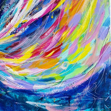 Load image into Gallery viewer, "Wings", 2023 (122cm x 91cm x 4cm, framed in oak)