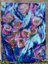 Load image into Gallery viewer, 'Two Bees' (30cm x 20cm x 1cm, unframed)