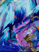 Load image into Gallery viewer, 'Two Bees' (30cm x 20cm x 1cm, unframed)