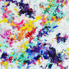 Load image into Gallery viewer, 'Colour Lover II' (76cm x 76cm x 4cm, unframed)