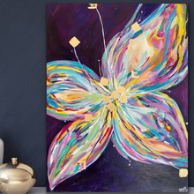 Load image into Gallery viewer, 'New Beginnings' (102cm x 76cm x 4cm, unframed)