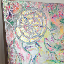 Load image into Gallery viewer, 'Whimsical Dreams' (76cm x 76cm x 4cm, unframed)