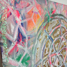 Load image into Gallery viewer, 'Whimsical Dreams' (76cm x 76cm x 4cm, unframed)