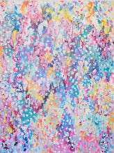 Load image into Gallery viewer, 'Rainbow Snow' (102cm x 76cm x 4cm, unframed)