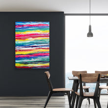 Load image into Gallery viewer, 'Rainbow' (102cm x 76cm x 4cm, unframed)