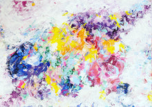 Load image into Gallery viewer, 'Colour Lover' (76cm x 102cm x 4cm, unframed)