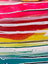 Load image into Gallery viewer, 'Rainbow' (102cm x 76cm x 4cm, unframed)