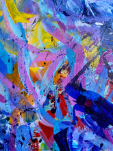 Load image into Gallery viewer, 'The Happy Ocean' Diptych (80cm x 40cm x 2cm, unframed x 2)