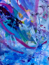 Load image into Gallery viewer, 'The Happy Ocean' Diptych (80cm x 40cm x 2cm, unframed x 2)