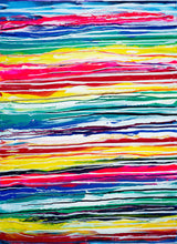 Load image into Gallery viewer, 'Rainbow' (102cm x 76cm x 4cm, unframed)