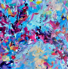 Load image into Gallery viewer, 'Party Popper' (30cm x 30cm x 4cm, unframed)