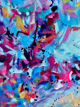 Load image into Gallery viewer, 'Party Popper' (30cm x 30cm x 4cm, unframed)