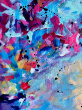 Load image into Gallery viewer, 'Party Popper' (30cm x 30cm x 4cm, unframed)