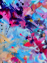 Load image into Gallery viewer, 'Party Popper' (30cm x 30cm x 4cm, unframed)