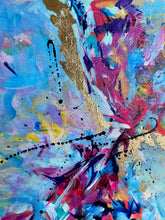 Load image into Gallery viewer, 'Flutterfly' (30cm x 30cm x 4cm, unframed)