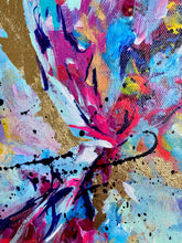 Load image into Gallery viewer, 'Flutterfly' (30cm x 30cm x 4cm, unframed)