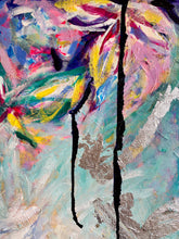 Load image into Gallery viewer, 'The Secret Garden' (76cm x 76cm x 4cm, unframed)