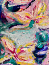 Load image into Gallery viewer, 'The Secret Garden' (76cm x 76cm x 4cm, unframed)