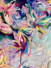 Load image into Gallery viewer, 'The Secret Garden' (76cm x 76cm x 4cm, unframed)