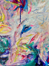 Load image into Gallery viewer, 'The Secret Garden' (76cm x 76cm x 4cm, unframed)