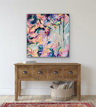 Load image into Gallery viewer, 'The Secret Garden' (76cm x 76cm x 4cm, unframed)