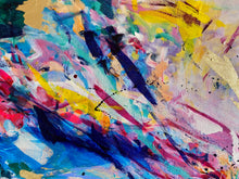Load image into Gallery viewer, 'Colours of the Wind' (76cm x 102cm x 4cm, unframed)