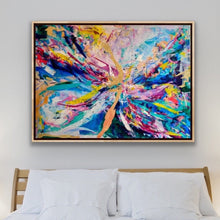 Load image into Gallery viewer, 'Colours of the Wind' (76cm x 102cm x 4cm, unframed)