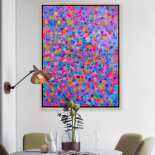 Load image into Gallery viewer, ‘Jellybean Dreams’ (102cm x 76cm x 4cm, unframed)