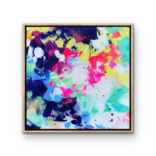 Load image into Gallery viewer, 'A Fun Summer Night 3' Mini Original (30cm x 30cm x 4cm, unframed)