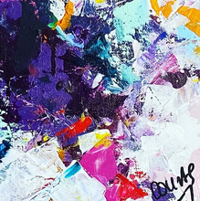 Load image into Gallery viewer, 'Colour Lover II' (76cm x 76cm x 4cm, unframed)