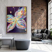 Load image into Gallery viewer, 'New Beginnings' (102cm x 76cm x 4cm, unframed)