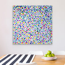 Load image into Gallery viewer, 'Confetti' (76cm x 76cm x 4cm, unframed)