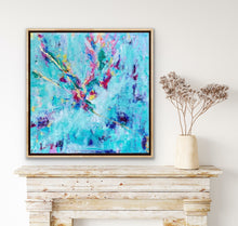 Load image into Gallery viewer, 'Phoenix Rising' (76cm x 76cm x 4cm, unframed)