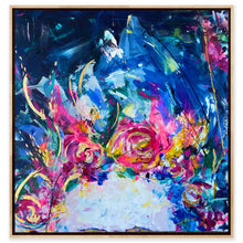 Load image into Gallery viewer, 'Frida Vibes' (102cm x 102cm x 4cm, unframed)