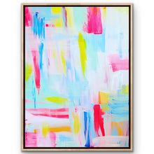 Load image into Gallery viewer, 'Happiness Is' (102cm x 76cm x 4cm, unframed)