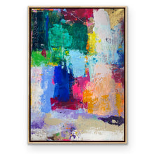 Load image into Gallery viewer, 'Vivid' (70cm x 50cm x 1cm, unframed)