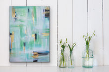 Load image into Gallery viewer, 'Green for Grandma' (80cm x 40cm x 1cm, unframed)