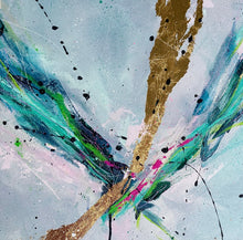 Load image into Gallery viewer, (Commission) 'Dusk and Dawn' Diptych (76cm x 100cm x 4cm, framed in Oak, x2)