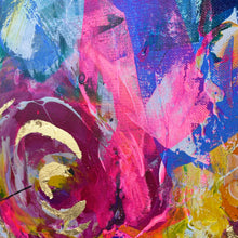 Load image into Gallery viewer, 'Frida Vibes' (102cm x 102cm x 4cm, unframed)