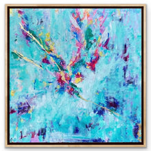 Load image into Gallery viewer, 'Phoenix Rising' (76cm x 76cm x 4cm, unframed)