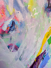 Load image into Gallery viewer, 'Rainbow Lorikeet' (80cm x 40cm x 1cm, unframed)