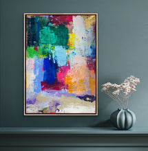Load image into Gallery viewer, 'Vivid' (70cm x 50cm x 1cm, unframed)