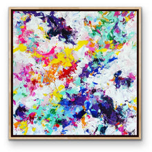 Load image into Gallery viewer, 'Colour Lover II' (76cm x 76cm x 4cm, unframed)