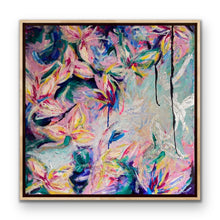 Load image into Gallery viewer, 'The Secret Garden' (76cm x 76cm x 4cm, unframed)