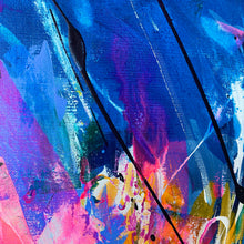 Load image into Gallery viewer, 'Frida Vibes' (102cm x 102cm x 4cm, unframed)