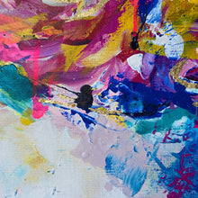 Load image into Gallery viewer, 'Frida Vibes' (102cm x 102cm x 4cm, unframed)