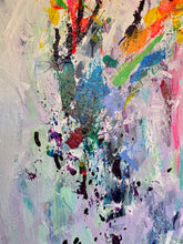 Load image into Gallery viewer, 'Rainbow Lorikeet' (80cm x 40cm x 1cm, unframed)