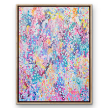 Load image into Gallery viewer, 'Rainbow Snow' (102cm x 76cm x 4cm, unframed)